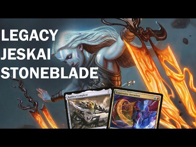 HARD-KOR CONTROL! Legacy Jeskai Stoneblade. Midrange tempo-control Stoneforge Mystic, Kaldra, MTG